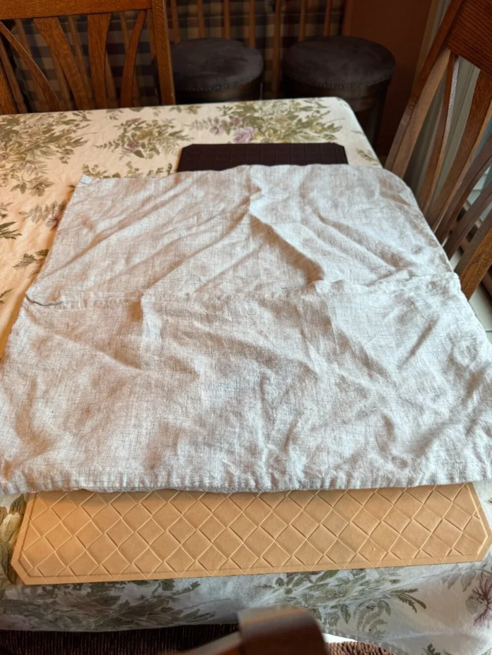 West Elm European Flax Linen Sham Natural Fax 25
